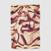 Serviette De Golf Couleurs rouges ou bordeaux, beige (Devant)