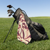 Serviette De Golf Couleurs rouges ou bordeaux, beige (Vert)