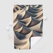 Serviette De Golf Courants Pastel (En situation)