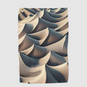 Serviette De Golf Courants Pastel (Devant)
