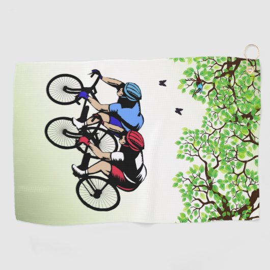 Serviette De Golf Course à vélo (Horizontal)