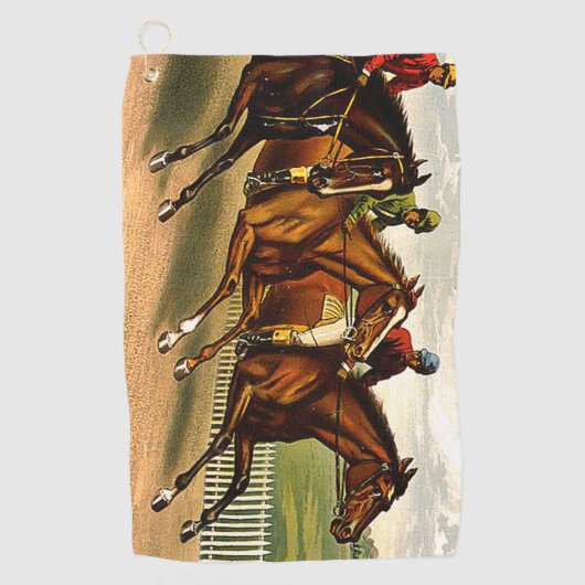 Serviette De Golf Course de chevaux SUPÉRIEURE (Devant)