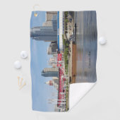 Serviette de golf Covington & Barges (En situation)