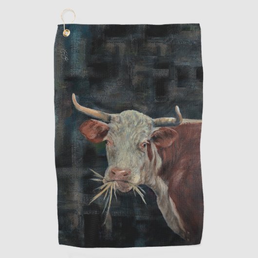 Serviette De Golf Cow! (Devant)