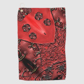 Serviette De Golf Cranberry Bazaar  (Devant)