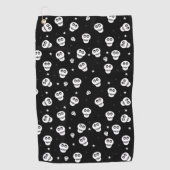 Serviette De Golf Crâne étoilée (Devant)