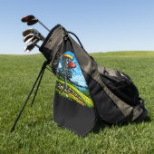 Serviette De Golf Crash de disque (Vert)