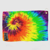Serviette De Golf Cravate-Dye Disque Golf Disque Serviette (Horizontal)