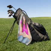 Serviette De Golf Create your Own Photo (Vert)