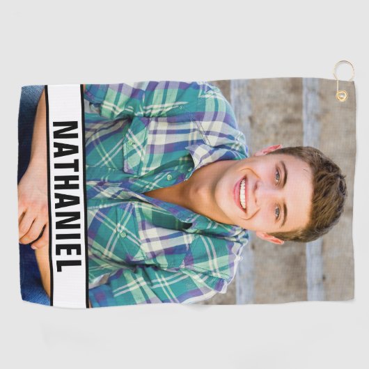 Serviette De Golf Create your Own Photo (Horizontal)