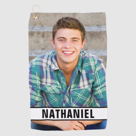 Serviette De Golf Create your Own Photo (Devant)