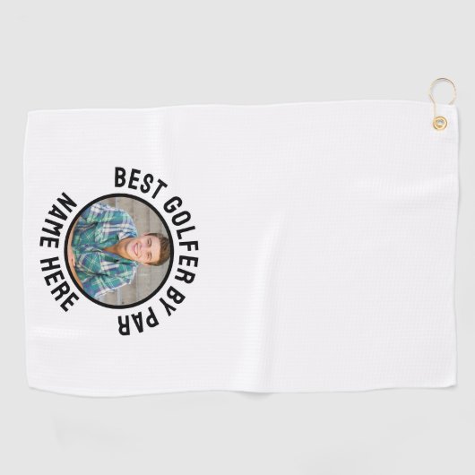 Serviette De Golf Create your Own Photo (Horizontal)