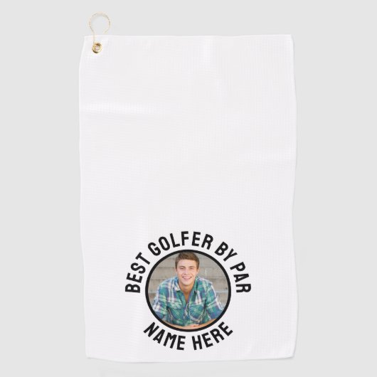 Serviette De Golf Create your Own Photo (Devant)