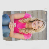 Serviette De Golf Create your Own Photo (Horizontal)