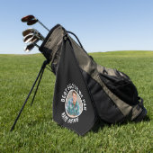 Serviette De Golf Create your Own Photo (Vert)