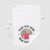 Serviette De Golf Create your Own Photo (En situation)