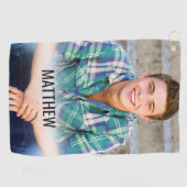 Serviette De Golf Create your Own Photo (Horizontal)