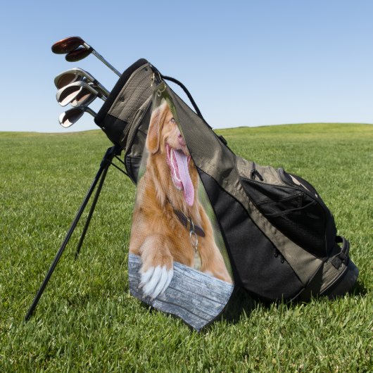 Serviette De Golf Create your Own Photo (Vert)