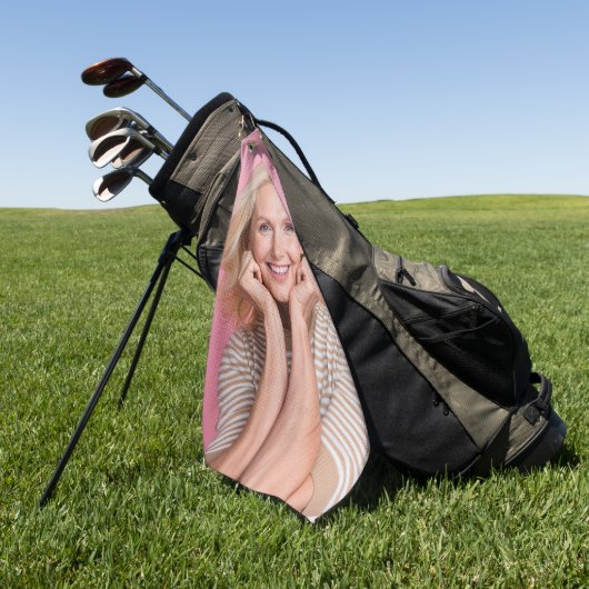 Serviette De Golf Create your Own Photo (Vert)