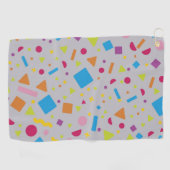 Serviette De Golf Création géométrique de la figure 2 (Horizontal)