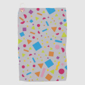 Serviette De Golf Création géométrique de la figure 2 (Devant)