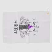 Serviette De Golf Créature de la nuit (Horizontal)
