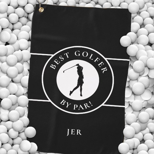 Serviette De Golf Créer sur mesure Amusants Golf Lover Modern Golfeu