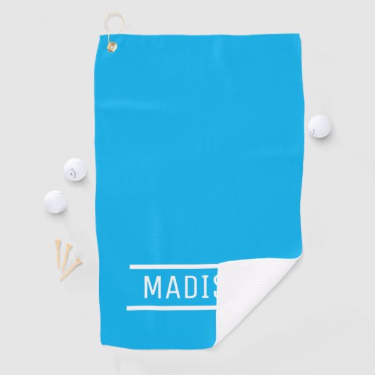 Serviette De Golf Créer votre propre nom Personnalisé (En situation)