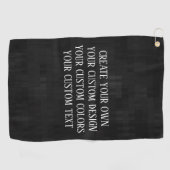 Serviette De Golf Créer votre propre - Votre conception personnalisé (Horizontal)