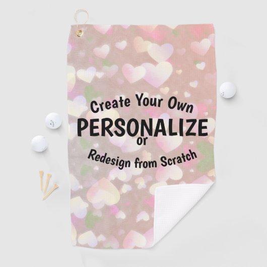 Serviette De Golf Créez votre propre (En situation)