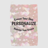 Serviette De Golf Créez votre propre (Devant)