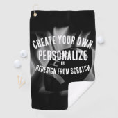 Serviette De Golf Créez votre propre (En situation)