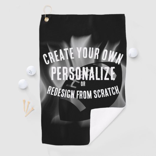 Serviette De Golf Créez votre propre (En situation)