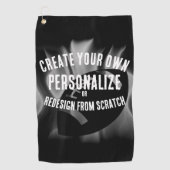 Serviette De Golf Créez votre propre (Devant)