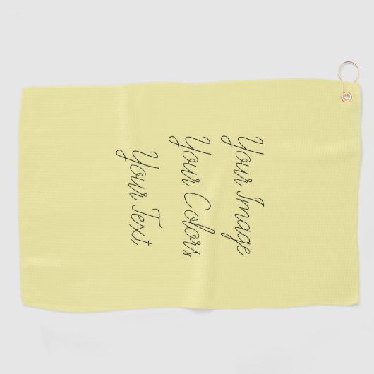 Serviette De Golf Créez votre propre (Horizontal)