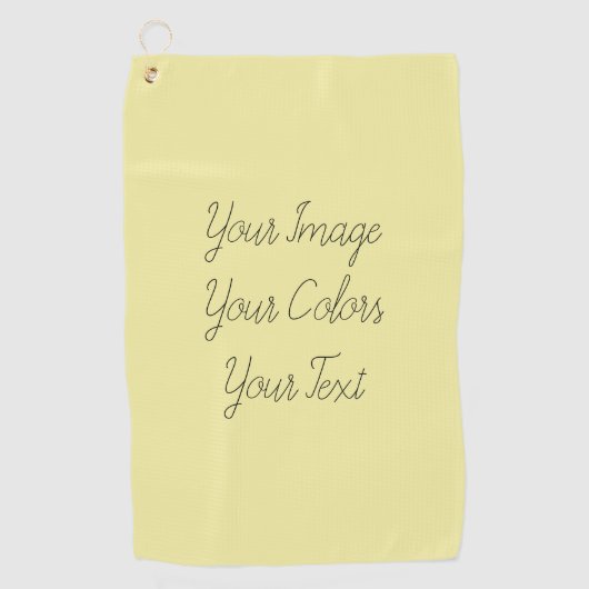 Serviette De Golf Créez votre propre (Devant)