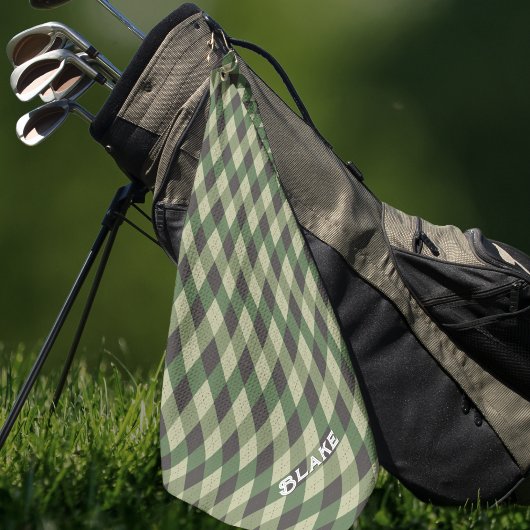 Serviette De Golf Créez Votre Propre Golf Personnalisé