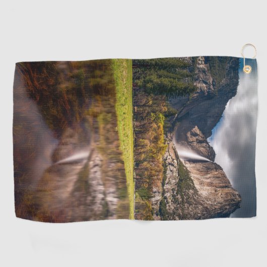 Serviette De Golf Créez votre propre image photo personnalisée (Horizontal)