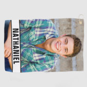 Serviette De Golf Créez votre propre photo (Horizontal)