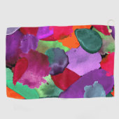 Serviette De Golf Crête de couleur (Horizontal)