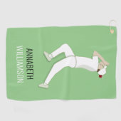 Serviette De Golf Cricket (Horizontal)