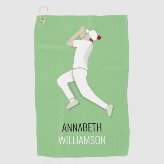 Serviette De Golf Cricket (Devant)