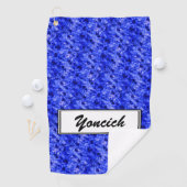Serviette De Golf Cristallisé par Kenneth Yoncich (En situation)