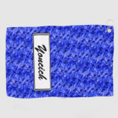 Serviette De Golf Cristallisé par Kenneth Yoncich (Horizontal)