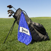 Serviette De Golf Cristallisé par Kenneth Yoncich (Vert)