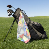 Serviette De Golf Crosshatch Quilt I (Vert)