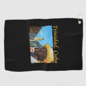 Serviette De Golf Cuba - Trinidad Cubain Cigar Art (Horizontal)