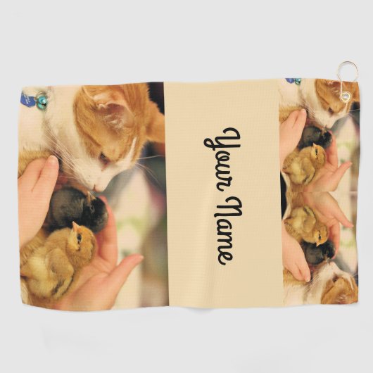 Serviette De Golf Cubes (Horizontal)