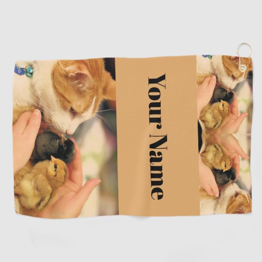 Serviette De Golf Cubes (Horizontal)