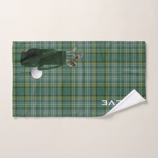 Serviette de golf Currie Plaid (Serviette à main)